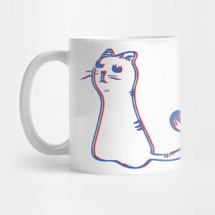 3D Cat Mug